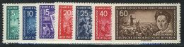 472-478 Arbeiterbewegung, Kompletter Postfrischer Satz, 7 Werte ** - Unused Stamps