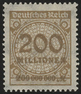 323APa Kreis Mit Rosetten-Muster 200 Mio M ** - Unused Stamps
