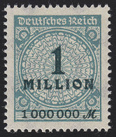 314AP Kreis Mit Rosetten-Muster 1 Mio M ** - Unused Stamps