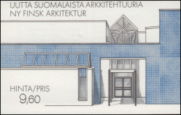 Finnland Markenheftchen 17 Architektur: Moderne Gebäude, ** Postfrisch - Markenheftchen