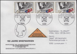 1479 Briefmarken, MeF NN-FDC ESSt Bonn 150 Jahre Briefmarken 11.10.1990 - Briefmarken Auf Briefmarken