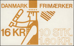 Dänemark Markenheftchen 730 Europa - Folklore, ** Postfrisch - Carnets