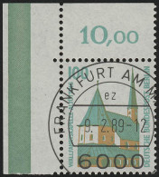 834 SWK 100 Pf Ecke Ol VS-O FfM - Used Stamps