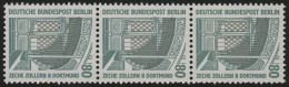 796 SWK 80 Pf 200er-Rolle, 3er-Streifen + Nr. ** - Roller Precancels