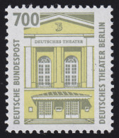 1691 SWK Weiße Gum. 700 Pf, Rollenanfang 1 Mit Nr. 300 ** - Roulettes