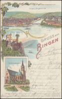 AK Gruß Aus Bingen Bingerbrücke Rheinstein St. Rochuskapelle, WINDESHEIM 13.8.00 - Other & Unclassified