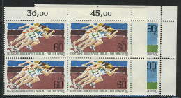 664-665 Sporthilfe 1982, E-Vbl O.r. Satz ** - Nuevos