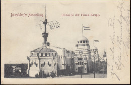 AK Düsseldorfer Ausstellung: Gebäude Der Firma Krupp, DÜSSELDORF 18.8.1902 - Sonstige & Ohne Zuordnung