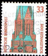 RFA Poste Obl Yv:1231 Mi:1399A Schleswiger Dom (Belle Obl.mécanique) (Thème) - Eglises Et Cathédrales