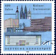 RFA Poste Obl Yv:1202 Mi:1370 Kölner Universität (Obli. Ordinaire) (Thème) - Kirchen U. Kathedralen