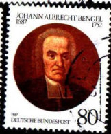 RFA Poste Obl Yv:1156 Mi:1324 Johann Albrecht Bengel Théologien (cachet Rond) (Thème) - Theologians