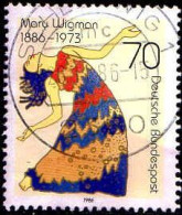 RFA Poste Obl Yv:1133 Mi:1301 Mary Wigman Danseuse (TB Cachet Rond) (Thème) - Baile