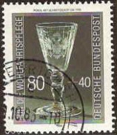 RFA Poste Obl Yv:1132 Mi:1298 Pokal Mit Schnittdeko (TB Cachet Rond) (Thème) - Glas & Fenster