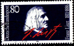 RFA Poste Obl Yv:1117 Mi:1285 Frantz Liszt Compositeur (cachet Rond) (Thème) - Musik