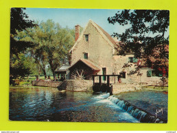 91 VARENNES JARCY Vers Brunoy Quincy N°1 Auberge Du Moulin De Jarcy Belle Roue Terrasse Du Restaurant VOIR DOS - Brunoy