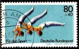 RFA Poste Obl Yv:1004 Mi:1172 Für Den Sport Turnen Deutsches Turnfest (TB Cachet Rond) (Thème) - Gymnastik