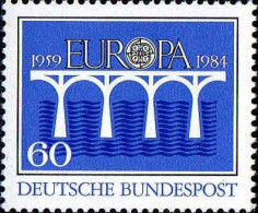 RFA Poste N** Yv:1042 Mi:1210 Europa Cept Pont De La Coopération (Thème) - 1983