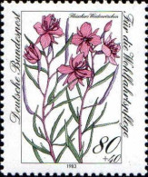 RFA Poste N** Yv:1022 Mi:1190 Wohlfahrtspflege Epilobium Fleischeri (Thème) - Sonstige & Ohne Zuordnung