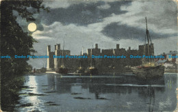 R629410 Carnarvon Castle. Valentine. Moonlight Series. 619. 1903 - Monde