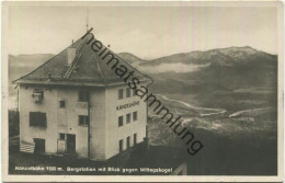 Kanzelbahn - Bergstation - Mittagskogel - Foto-AK 1929 - Verlag Franz Knollmüller Graz - Autres & Non Classés