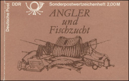 MH 9w1 Süßwasserfische 1988 - ESSt Berlin 29.11.88 - Booklets