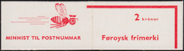 Färöer-Inseln Markenheftchen Mit Freimarken 1975, ** Postfrisch - Färöer Inseln