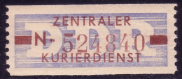 20-N-Neudruck Dienst-B, Billet Braun Auf Violett, ** Postfrisch - Nuevos