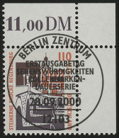 2140 SWK 110 Pf/0,56 Euro Ecke Or ESST Berlin - Usados