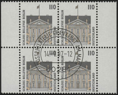 1935 SWK 110 Pf Viererblock VS-O FfM - Used Stamps