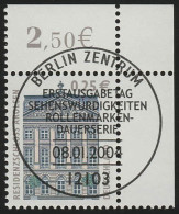 2374 SWK 0,25 Euro Ecke Or ESST Berlin - Oblitérés