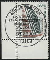 2313 SWK 1,80 Euro Ecke Ul ESST Berlin - Used Stamps