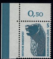 1448u SWK 5 Pf Ecke Ol ** Postfrisch - Unused Stamps