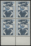 798 SWK 10 Pf UR-Viererbl. ** Postfrisch - Unused Stamps