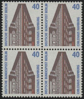 816 SWK 40 Pf Viererblock ** Postfrisch - Unused Stamps