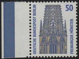 794 SWK 50 Pf Seitenrand Li. ** Postfrisch - Unused Stamps