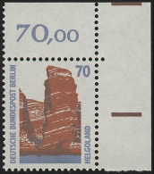 874 SWK 70 Pf Ecke Or ** Postfrisch - Unused Stamps