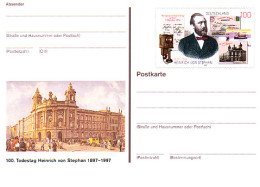 PSo 49 Heinrich Von Stephan Reichspostmuseum Berlin 1997, ** - Postcards - Mint