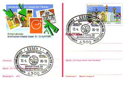 PSo 12 ESSEN 1986, SSt Essen Handwerk Aktuell 12.4.86 - Postcards - Mint