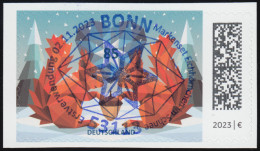 3802 Eichhörnchen Im Schnee - Selbstklebend, EV-O Bonn 2.11.23 - Used Stamps