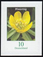 3430 Blume Winterling 10 Cent, Selbstklebend Auf Neutraler Folie, ** - Unused Stamps