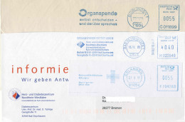 229  Don D'organes: 3 Ema D'Allemagne 2005/11 - Organ Donation, Transplantation: Meter Cancels From Germany - Médecine