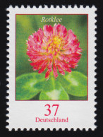 3656 Blume Rotklee 37 Cent, Nassklebend, ** Postfrisch - Neufs