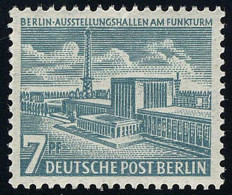 121 Berliner Bauten, 7 Pf, Ausstellungshallen ** - Unused Stamps