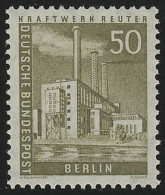 150w Glatt Stadtbilder Kraftwerk Reuter 50 Pf ** - Unused Stamps