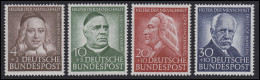 173-176 Wohlfahrt 1953 - Satz ** Postfrisch, Komplett - Ongebruikt