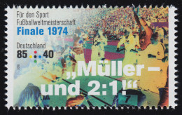 3381 Fußball-WM Müller 85 Cent, Postfrisch ** - Nuevos