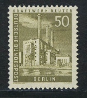 150 Berliner Stadtbilder Kraftwerk Reuter 50 Pf ** - Unused Stamps