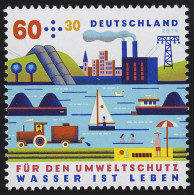 3067 Umweltschutz: Wasser Ist Leben, Set Zu 10 Briefmarken, Alle ** Postfrisch - Neufs