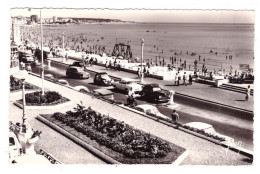 SABLES D OLONNE Le Remblai Et La Plage (carte Photo Animée) - Sables D'Olonne