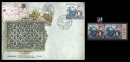 Serbia 2024, Stamp Day - 150 Years Since The Establishment Of The Universal Postal Union, FDC + Pair With Engraver, MNH - Serbia